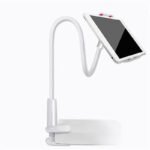 Flexible Phone & Tablet Holder with 70cm Gooseneck Arm – White