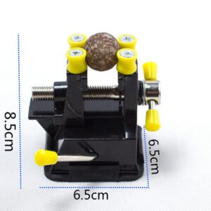 360° Suction Cup Mini Bench Vise - Black