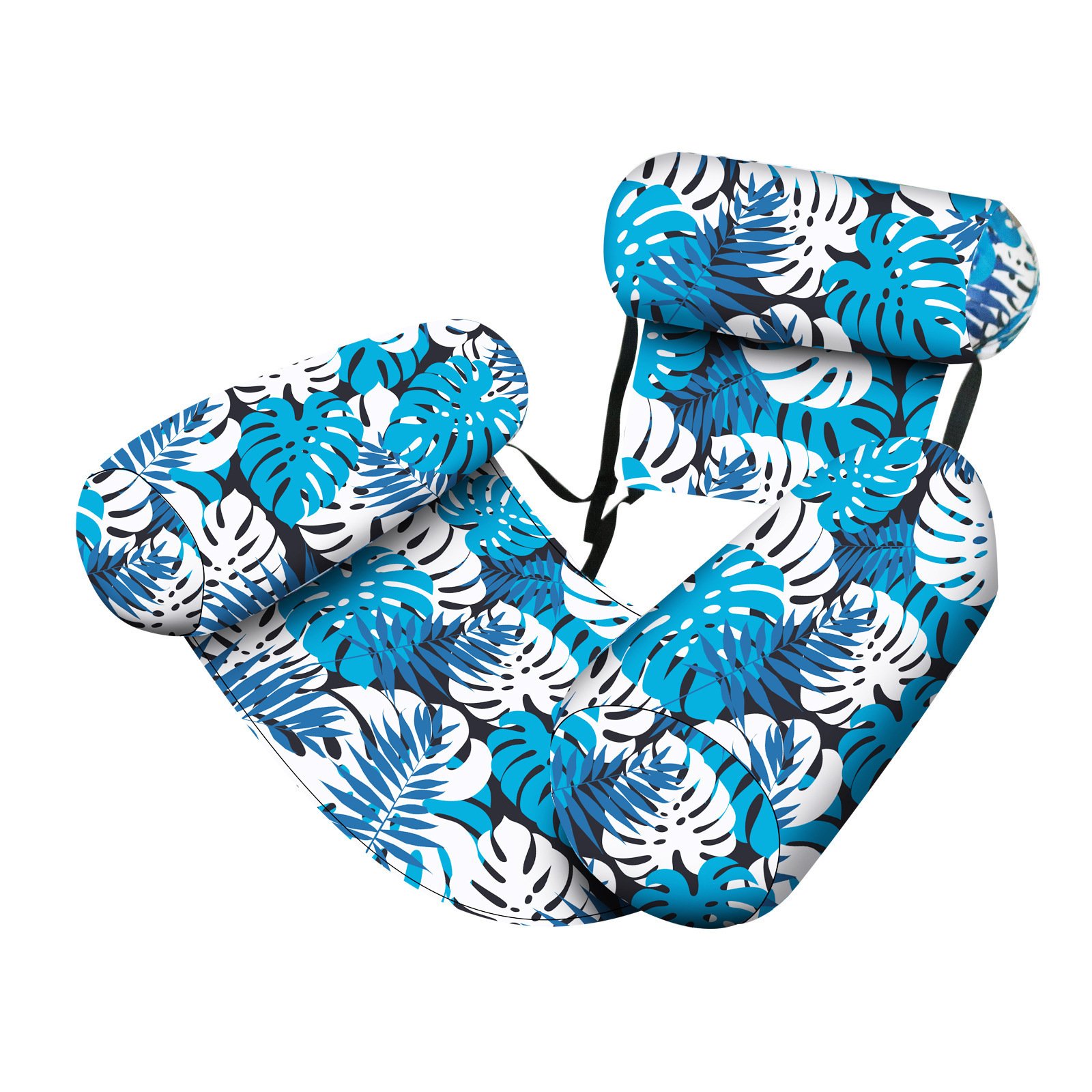 Inflatable Pool Hammock Chair – Tropical Leaf Design Inflatable Pool Hammock Chair – Tropical Leaf Design