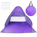 Pop-Up Beach Tent with Mesh Window & Carry Bag – 2–3 Person