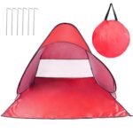 Pop-Up Beach Tent with Mesh Window & Carry Bag – 2–3 Person