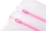 Zippered Mesh Laundry Bag 30x40cm - White