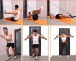 Resistance Band Set with Handles, Ankle Straps & Carry Bag