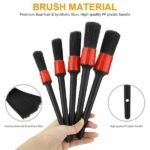 13-Piece Car Detailing Brush Set – Interior, Wheels & Air Vent Cleaning Kit