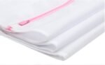 Zippered Mesh Laundry Bag 30x40cm - White