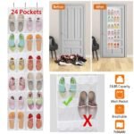 24-Pocket Over-the-Door Shoe Organizer - Image 3