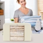 : 2-Piece 90L Clothes & Bedding Storage Bag Set
