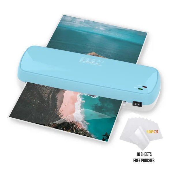 A4 Laminator Machine for A4/A5/A6 Documents & Photos with 10 Sheets A4 Laminator Machine for A4/A5/A6 Documents & Photos with 10 Sheets