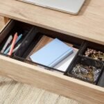 4-Piece Black Mesh Desk Organizer Set