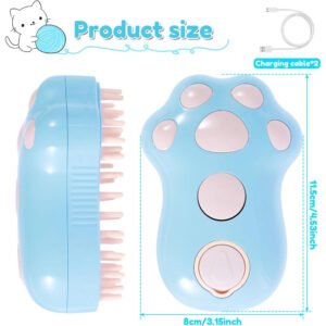 Rechargeable Pet Grooming Mist Brush for Cats & Dogs