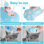 Rechargeable Pet Grooming Mist Brush for Cats & Dogs