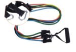 Resistance Band Set with Handles, Ankle Straps & Carry Bag