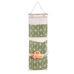 3-Pocket Wall-Mounted Hanging Storage Organizer