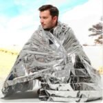Compact Emergency Thermal Blanket – Silver 140 × 210 cm