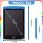 8.5-Inch LCD Writing Tablet – Reusable Color Doodle Board