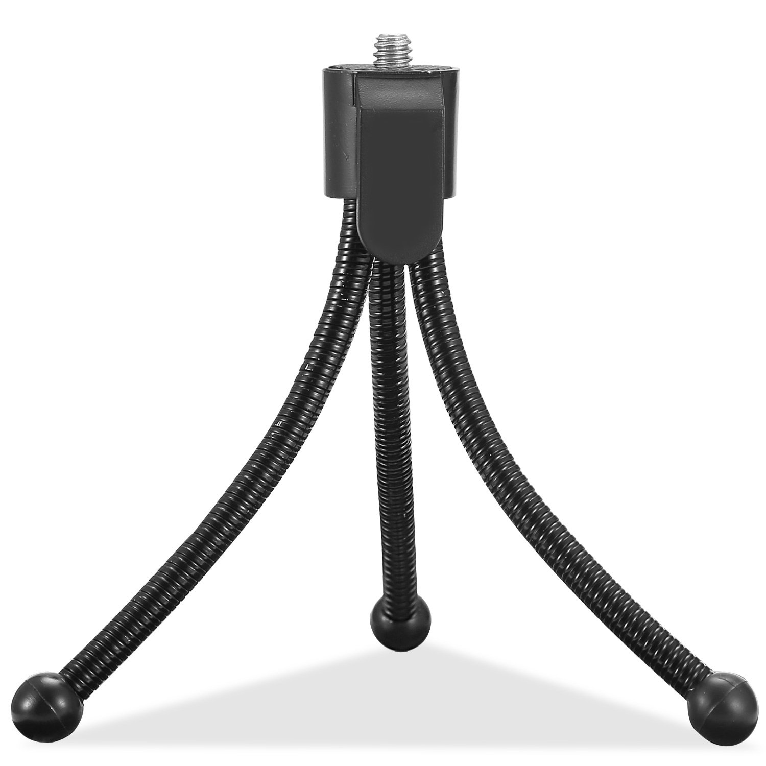 Compact Flexible Mini Tripod Stand with 1/4"-20 Mount Compact Flexible Mini Tripod Stand with 1/4"-20 Mount