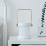 Foldable Touch Dimmable LED Night Light - White