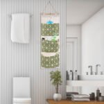 3-Pocket Wall-Mounted Hanging Storage Organizer