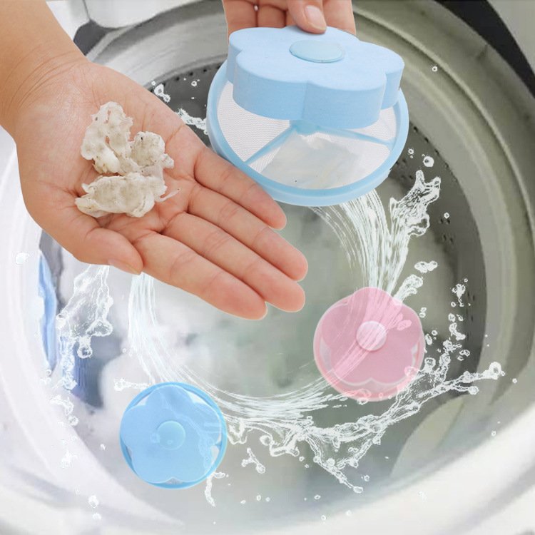 Floating Washing Machine Lint Filter - Blue Floating Washing Machine Lint Filter - Blue