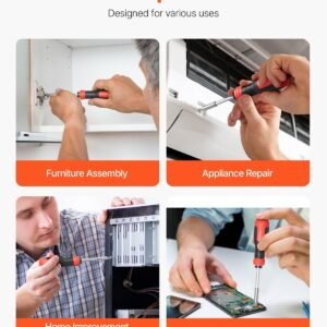 13-in-1 Magnetic Multi-Bit Screwdriver Set