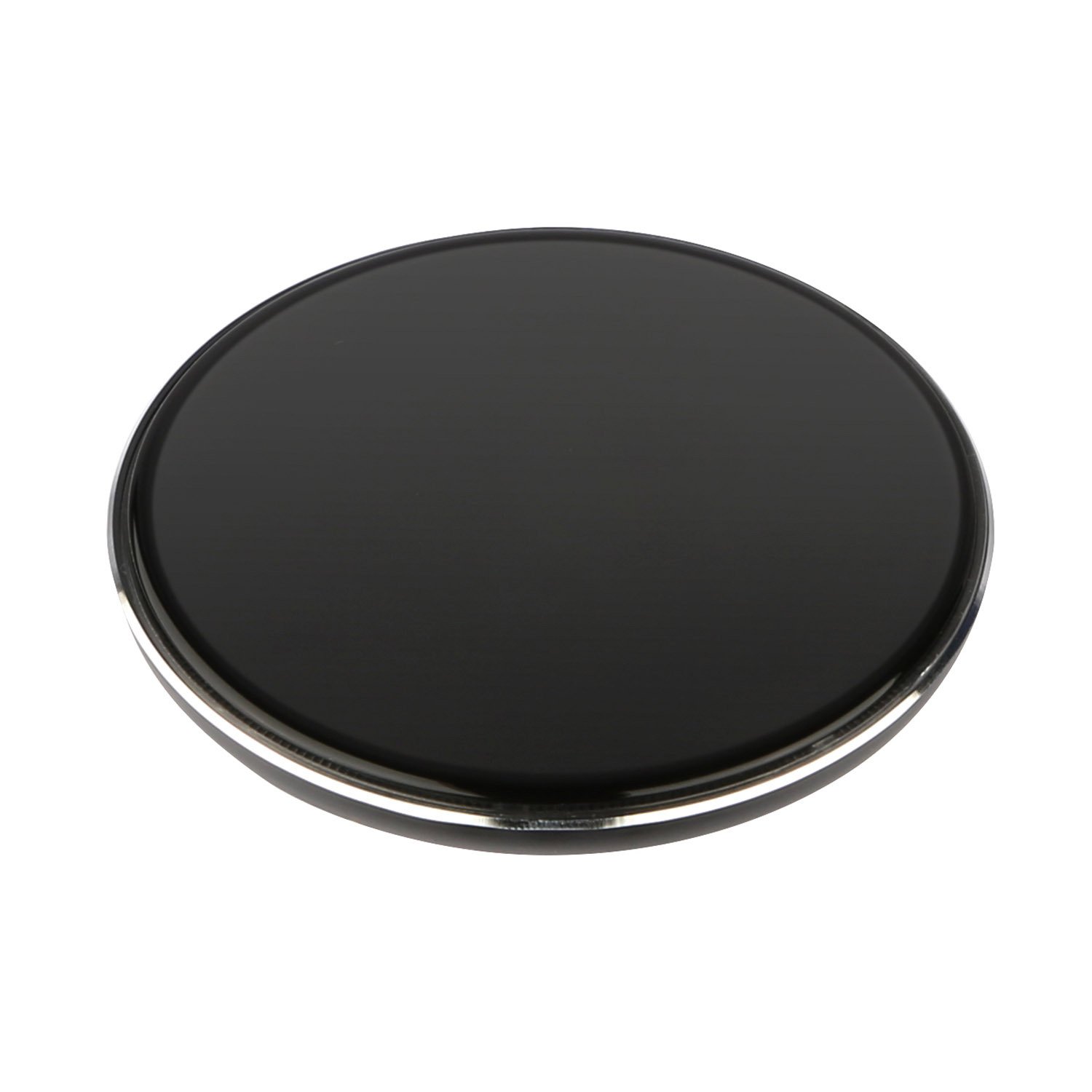 5W Qi Wireless Charging Pad – Ultra-Slim Black Charger 5W Qi Wireless Charging Pad – Ultra-Slim Black Charger