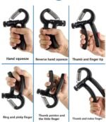 Adjustable Hand Grip Strength Trainer – 10–60 kg Resistance