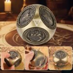 6-in-1 Metal RPG Dice Wheel Cube – D4 to D20