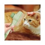 2-in-1 Self-Cleaning Pet Grooming Comb for Dogs & Cats