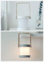 Foldable Touch Dimmable LED Night Light - White