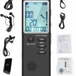 16GB Digital Voice Recorder with LCD Display & MP3 Playback