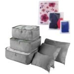 9-Piece Travel Packing Cubes & Organizer Bag Set