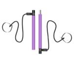 Pilates Resistance Bar with Foot Loops – Home Workout Trainer