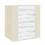: 2-Piece 90L Clothes & Bedding Storage Bag Set
