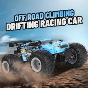 Off-Road Remote Control Racing Car with Large Tires