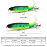 5-Piece Topwater Fishing Lure Set – 10cm Hard Baits