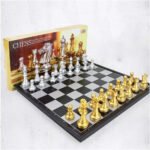 9.8-Inch Folding Magnetic Chess Set – Portable Travel Board